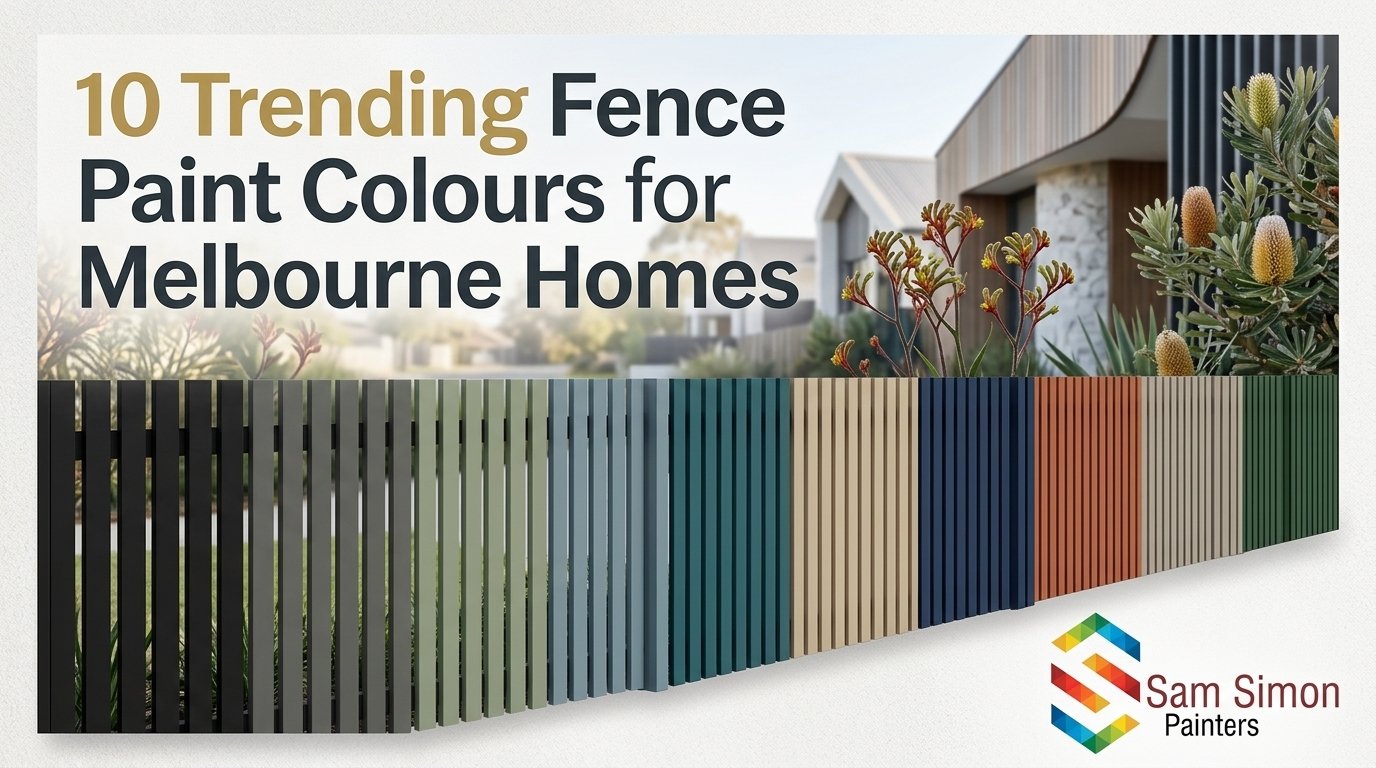 fence paint colours