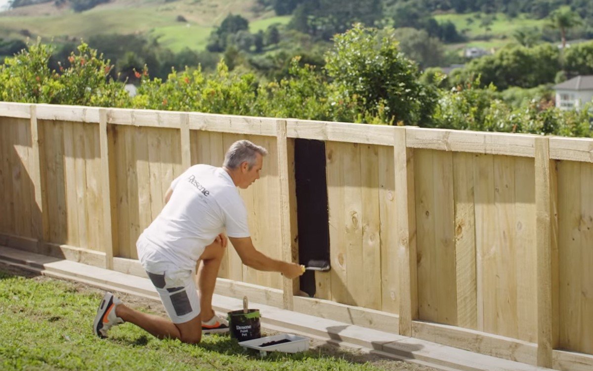 fence painting