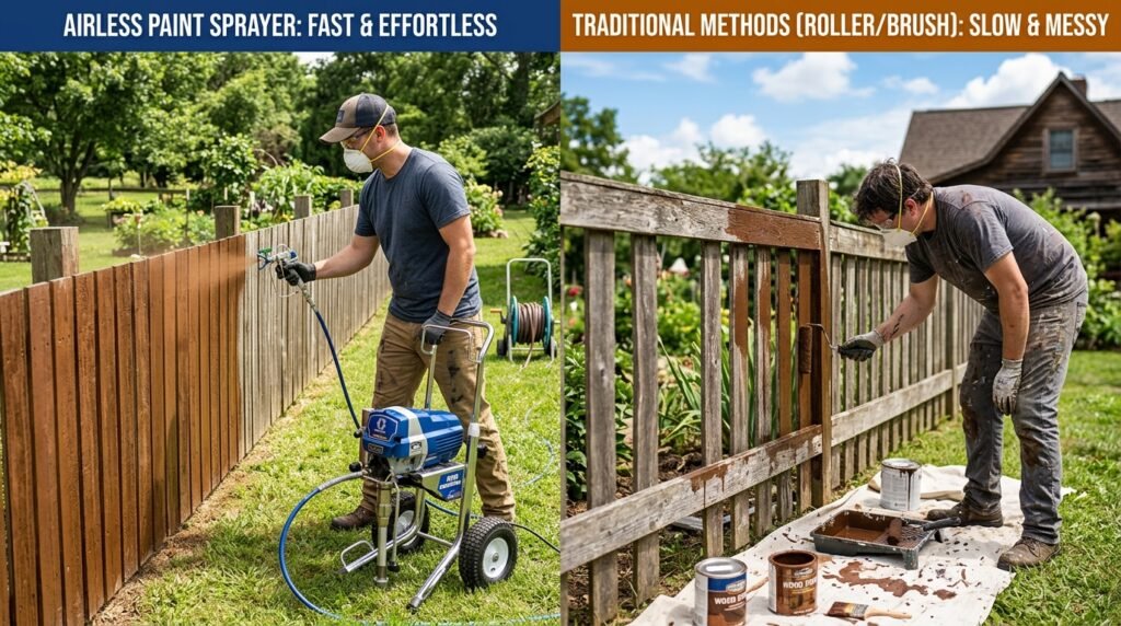 fence paint sprayer