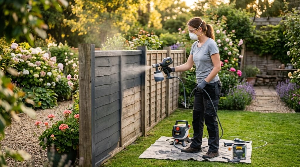 fence paint sprayer