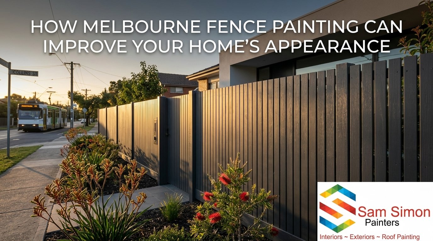 Melbourne Fence Painting