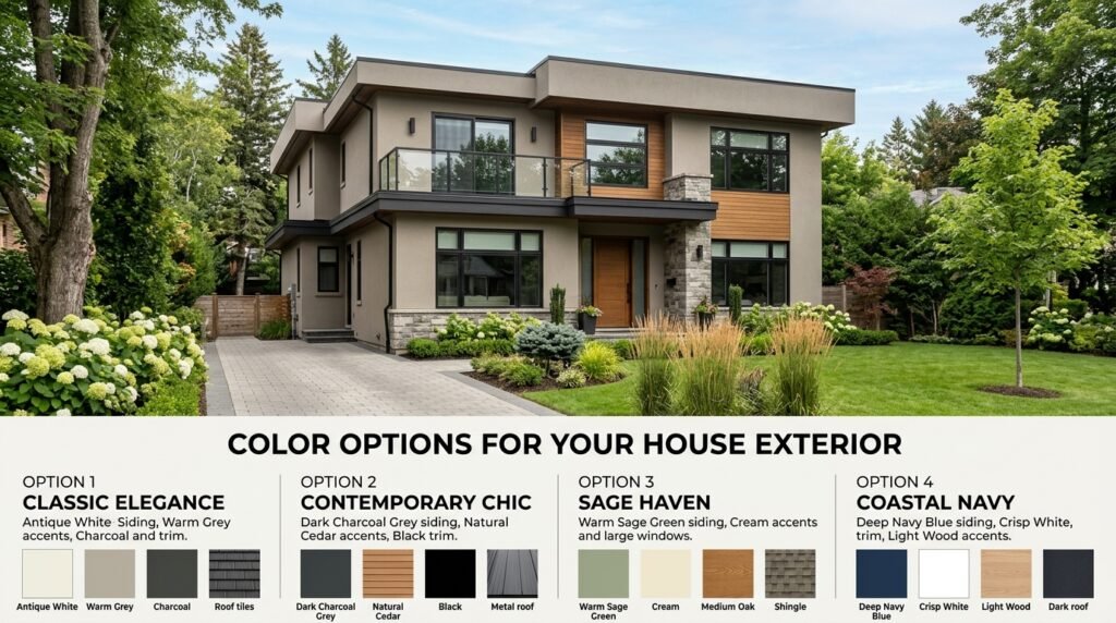 exterior paint colours