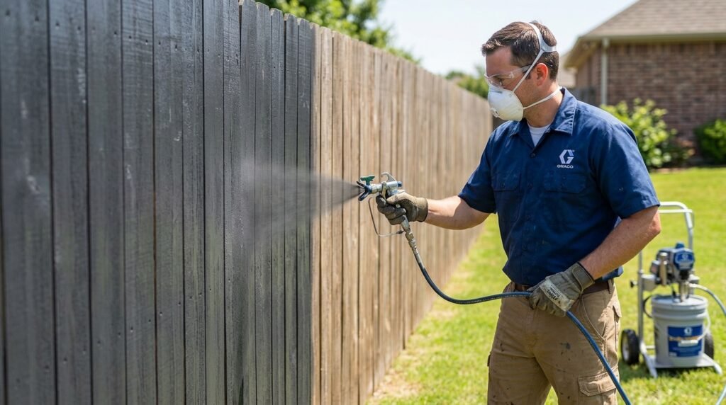 Melbourne Fence Painting