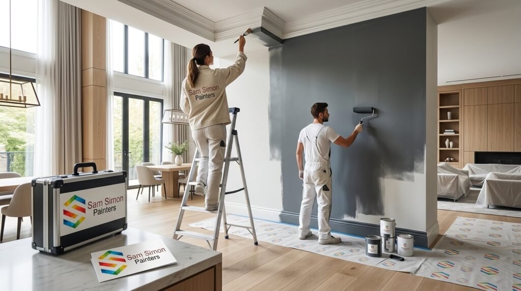 Residential House Interior Painting •