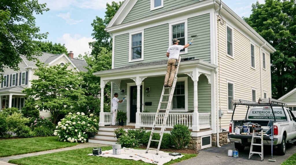Residential Exterior Painting 
