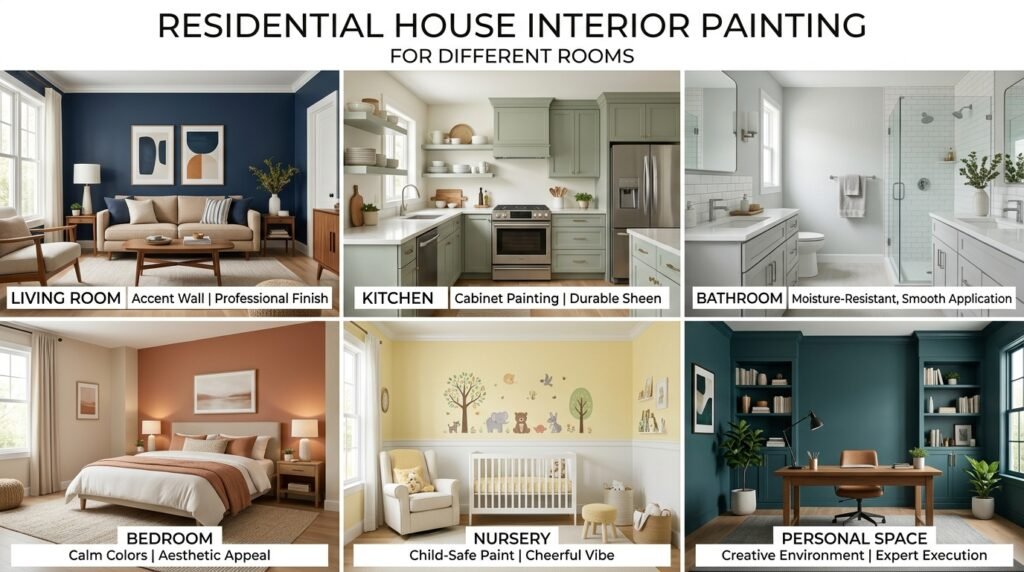 residential interior painting