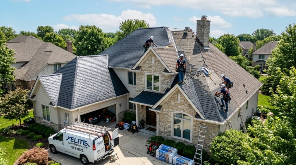 Roof restoration