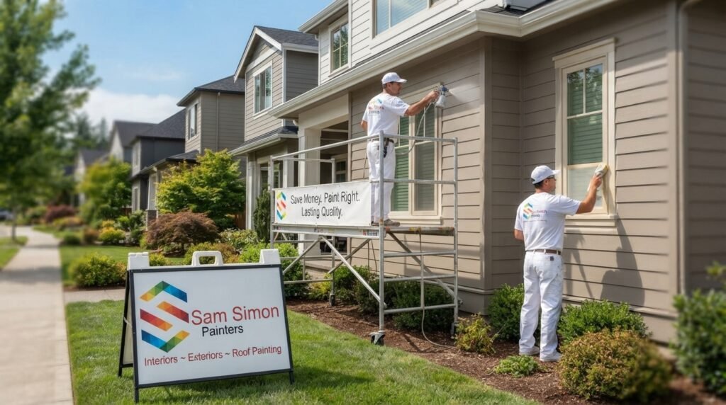 Outside House Painters